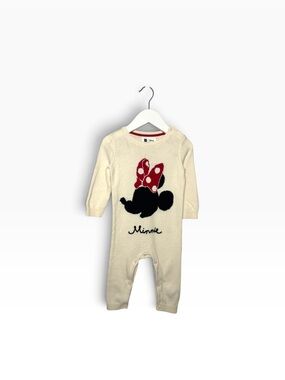 ⭐️ 5/$30 Gap Kids Disney Minnie Mouse Knit One Piece size 12-18M